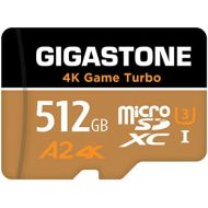 [5-Yrs Free Data Recovery] Gigastone 512GB Micro SD Card, 4K Game Turbo, MicroSDXC Memory Card for Nintendo-Switch, GoPro, Action Camera, DJI, UHD Video, R/W up to 100/60 MB/s, UHS