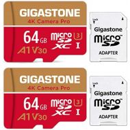 Gigastone 64GB 2-Pack Micro SD Card, 4K Camera Pro for GoPro, Security Camera, Wyze, DJI, R/W up to 95/35MB/s MicroSDXC Memory Card UHS-I U3 A1 V30 (4K Camera Pro, 64GB 2-Pack)