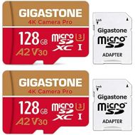 [5-Yrs Free Data Recovery] Gigastone 128GB 2-Pack Micro SD Card, 4K Video Recording for GoPro, Action Camera, DJI, Drone, Nintendo-Switch, R/W up to 100/50 MB/s MicroSDXC Memory Ca