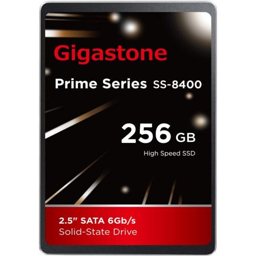  Gigastone 256GB 2.5 Internal SSD, 3D NAND Solid State Drive, SATA III 6Gb/s 2.5 inch 7mm (0.28”), Read up to 550MB/s