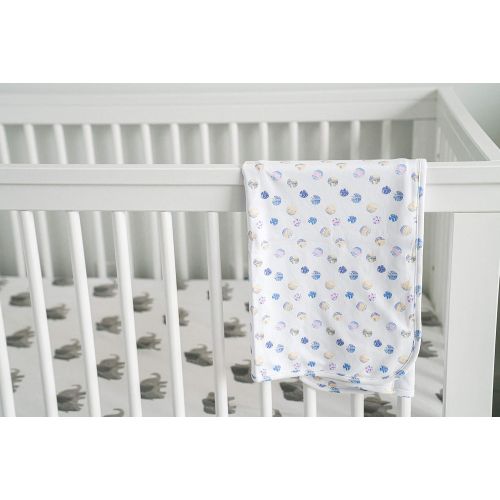  Giggle giggle Printed Receiving Blanket - Multi giggle Yarn Balls - 100% Peruvian Cotton, Baby Swaddle Receiving Blankets