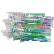Giggletime Toy Co. Oral Choice Sierra Adult Toothbrush Assortment - (144) Pieces - Assorted Colors - For Adults,...