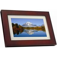 GiiNii SPF3403/G7 10Digital Picture Frames (Brown/Black with White Mat)