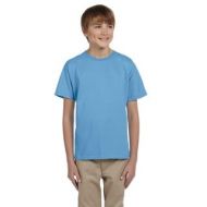 Gildan Boys Ultra Carolina Blue CottonPolyester T-shirt by Gildan