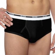 Gildan Mens 5-Pack Assorted Premium Cotton Comfort Briefs