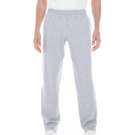 Gildan Adult Heavy Blend 8 Oz Open-Bottom Sweatpants With Pockets - Charcoal - 5XL - (Style # G183 - Original Label)
