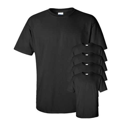  Gildan Mens Ultra Cotton T-Shirt (5 Pack)