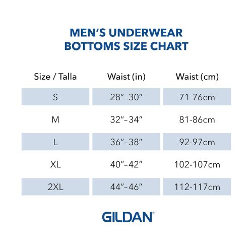  Gildan Mens Covered Waistband Boxer Brief Multipack