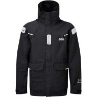 Gill Men's OS2 Offshore Sailing Jacket - Water & Stain Repellent - Graphite Black