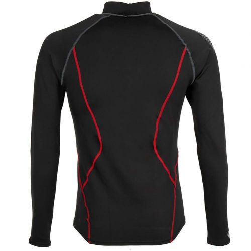  Gill Mens Hydrophobe Long Sleeve Top, Black, Medium