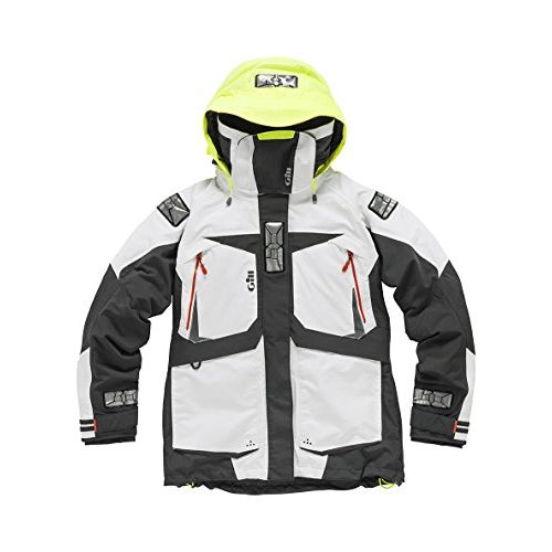  Gill GILL Womens OS2 Jacket Coat White with Thermal Insulation. Waterproof & Breathable