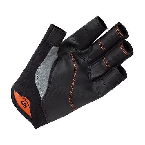  Gill Championship Sailing Gloves - Short Finger with 3/4 Length Fingers- Dura-Grip Fabric 50+ UV Sun Protection & Water Repellent