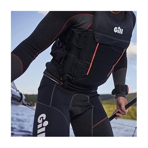  GILL Mens ZenTherm Thermal Neoprene Top for Watersports, Sailing, Boardsports, Stand Up Paddleboard, Kayaking, Windsurfing