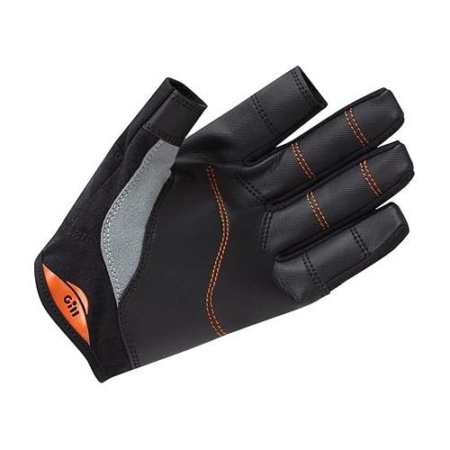  Gill Championship Sailing Gloves - Long Fingers with Exposed Finger and Thumb - Dura-Grip Fabric 50+ UV Sun Protection & Water Repellent