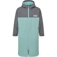 Gill Aqua Parka 100% Waterproof Changing Robe Jacket - Windproof - Thermal - Unisex (Eggshell/Ash, M)