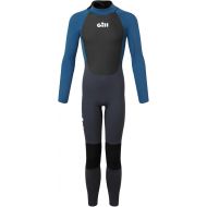 GILL Junior Kids Pursuit 4/3mm Neoprene Full Body Long Sleeve Wetsuit - Water Sport Surfing Paddleboard Swimming