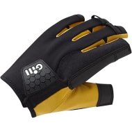 Gill Pro Sailing Gloves - Short Finger with 3/4 Length Fingers for Sailing, Paddle & Board Sports, Kayaking or Windsurfing