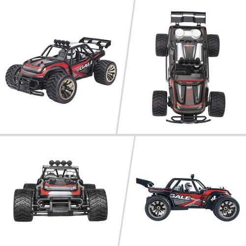  Gimilife Remote Control Car, Fast Toy RC Vehicle,Terrain RC Cars,Electric Remote Control Off Road Monster Truck,RC Cars for Kids Toddler Gift,Desert Off-Road Vehicle,2.4Ghz Radio 2