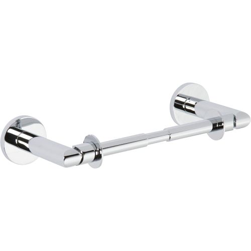  Ginger 0208/PC Sine Paper, Polished Chrome, Double Post Toilet Tissue Holder