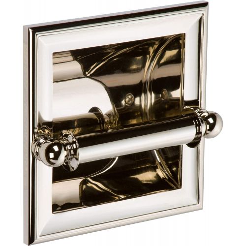  Ginger 4528/PN Columnar Recessed Toilet Tissue Holder, Polished Nickel