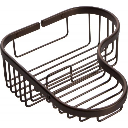  Ginger 379109 Splashables Corner Shower Basket, Combination, Satin Nickel