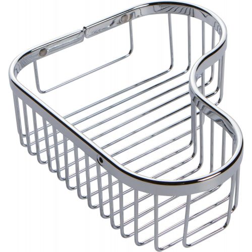  Ginger 379109 Splashables Corner Shower Basket, Combination, Satin Nickel