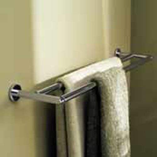  Motiv Ginger 0222-24PC Sine 24 Double Towel Bar, Polished Chrome