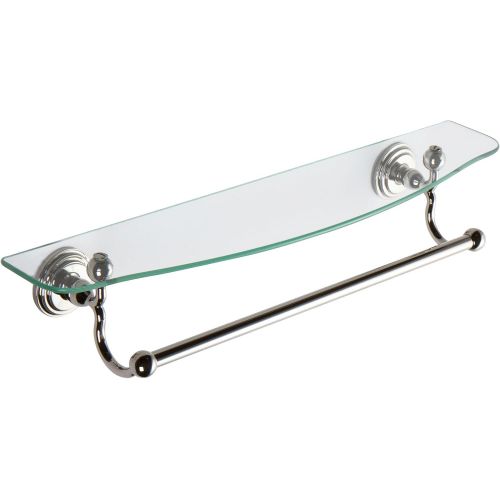  Ginger 1135T-18PN Chelsea Gallery Rail Shelf, 18, Polished Nickel