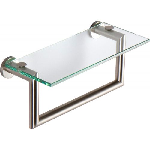  Ginger 4634TPC Kubic 24 Glass Shelf, Polished Chrome