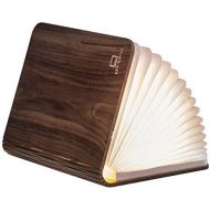 Gingko Mini Naturholz Smart Book Light - Walnuss