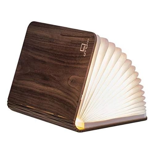  Gingko Mini Naturholz Smart Book Light - Walnuss