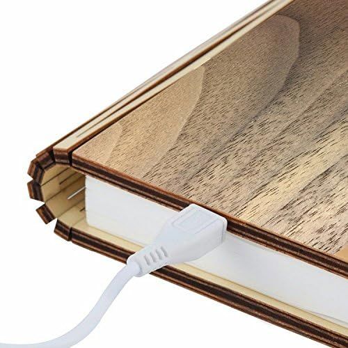  Gingko Mini Naturholz Smart Book Light - Walnuss