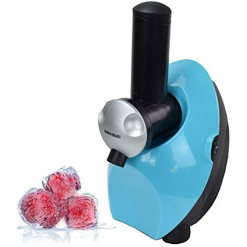  Gino Gelati Frucht Eismaschine fuer gefrorene Fruechte fettfrei-kalorienarm-milchfrei-aus Fruechten