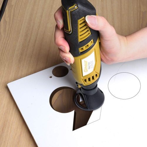  [아마존 핫딜]  [아마존핫딜]Ginour Variable Speed Rotary Tool Kit with Flex Shaft,1.5AMP,6+Max Variable Speed,4 Attachments and 105 pcs Accessories for Home Tasks and Crafting Projects