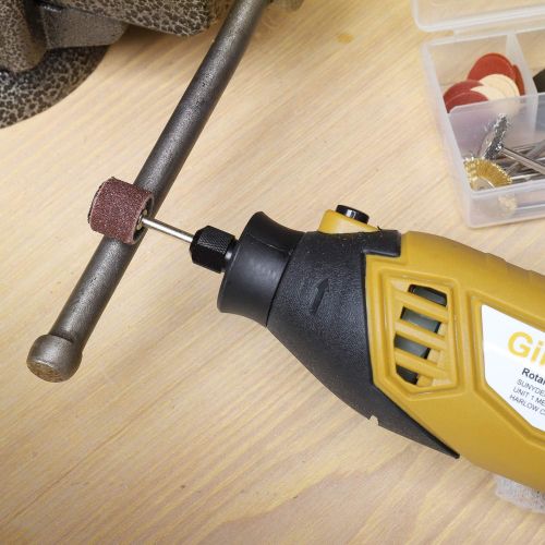  [아마존 핫딜]  [아마존핫딜]Ginour Variable Speed Rotary Tool Kit with Flex Shaft,1.5AMP,6+Max Variable Speed,4 Attachments and 105 pcs Accessories for Home Tasks and Crafting Projects