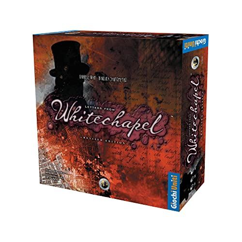  Giochi Uniti Letters from Whitechapel Board Game Revised Edition Strategy Game for Teens and Adults Detective Board Game Ages 13 and up 2 to 6 Players Average Playtime 90 Minutes Made by Giochi