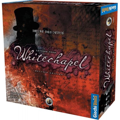  Giochi Uniti Letters from Whitechapel Board Game Revised Edition Strategy Game for Teens and Adults Detective Board Game Ages 13 and up 2 to 6 Players Average Playtime 90 Minutes Made by Giochi