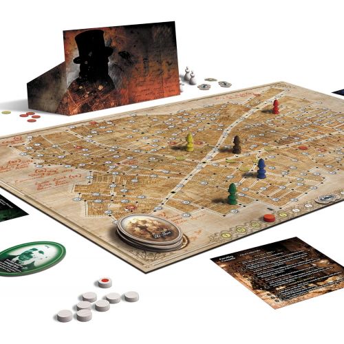  Giochi Uniti Letters from Whitechapel Board Game Revised Edition Strategy Game for Teens and Adults Detective Board Game Ages 13 and up 2 to 6 Players Average Playtime 90 Minutes Made by Giochi