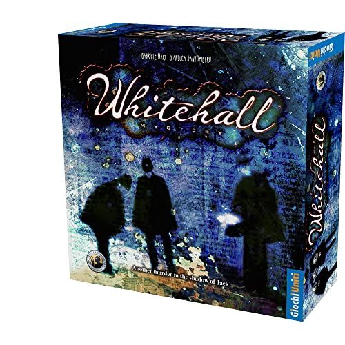  Giochi Uniti Whitehall Mystery Board Game Strategy Game for Teens and Adults Detective Board Game Fun Game for Game Night Ages 13 and up 2 to 4 Players Average Playtime 60 Minutes Made by Gioch