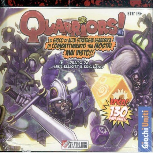  Giochi Uniti Quarriors. The Game of High Strategy esaedrica of Combat between Monsters Ever Seen.