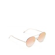 Giorgio Armani Double bridge gold sunglasses