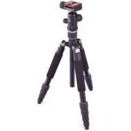 Giottos VGR9255-S2N VGR Classic 5-Section Aluminum TripodMonopod with Ballhead and ARCA Quick Release Plate