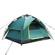 Giow Automatisches Zelt, Camping-Strandzelt 3-4 Personen Im Freien Doppeldeck Wasserdicht