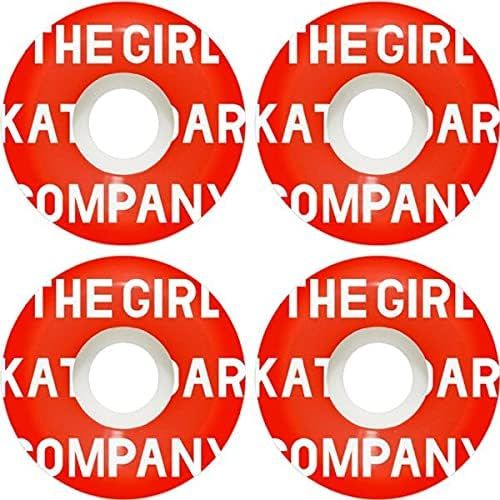  Girl Skateboards Sans Conical Skateboard Wheels - 56mm 99a (Set of 4)