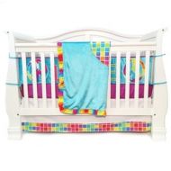 Girls Terrific Tie Dye 4-piece Crib Bedding Set by One Grace Place