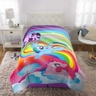 Girls bedding Franco Kids Bedding Super Soft Comforter, Twin Size 64” x 86”, My Little Pony