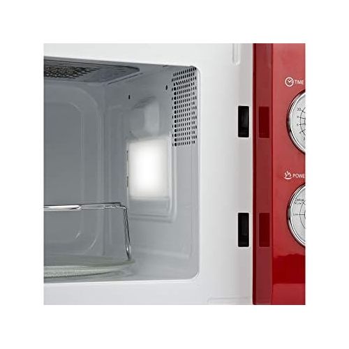  [아마존베스트]Girmi FM21 Vintage Design Combi Oven 20 Litre 700+800 W Red