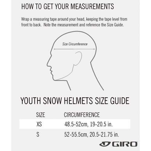  [아마존베스트]Giro Launch Youth Snow Helmet