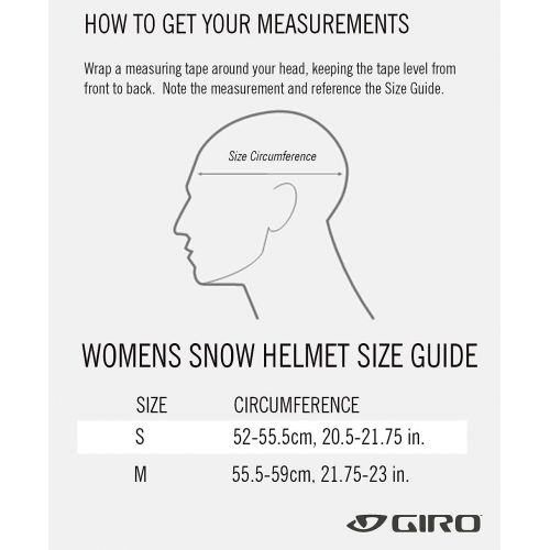  [아마존베스트]Giro Fade MIPS Womens Snow Helmet