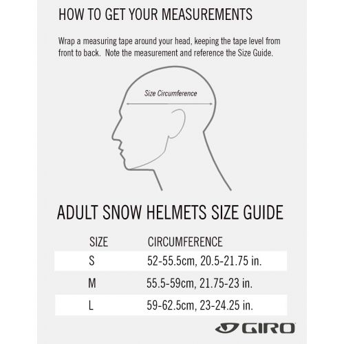  Giro Ledge FS (Fit System) MIPS Snow Helmet